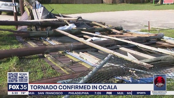 Tornado confirmed in Ocala