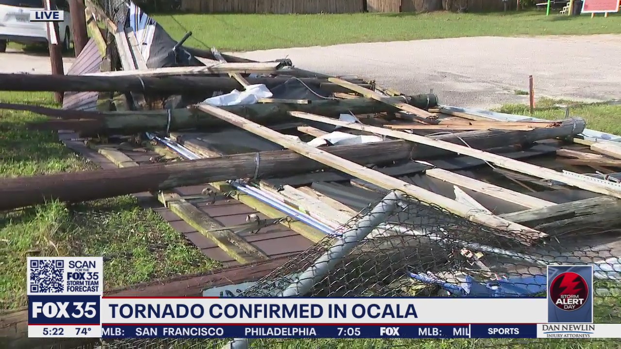 Tornado confirmed in Ocala