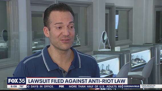 Business owner opposes 'anti-riot' lawsuit