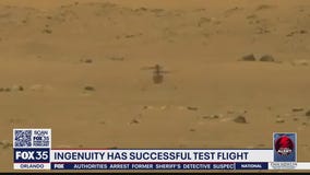 Ingenuity helicopter successful test flight