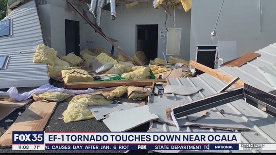 EF-1 tornado touches down near Ocala