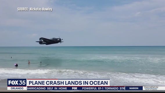 WWII plane pilot hailed a hero after emergency landing in Cocoa Beach