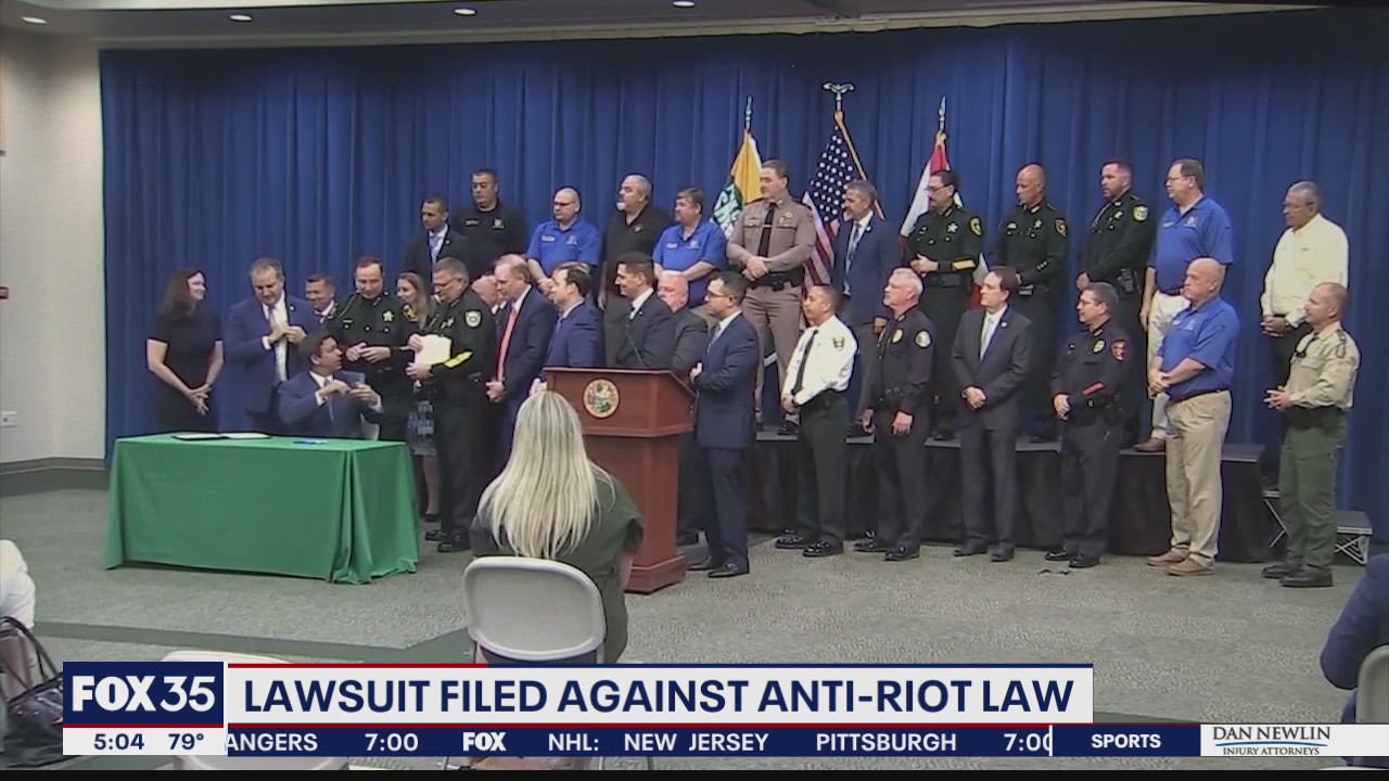 Lawyer speaks out after filing lawsuit against anti-riot law