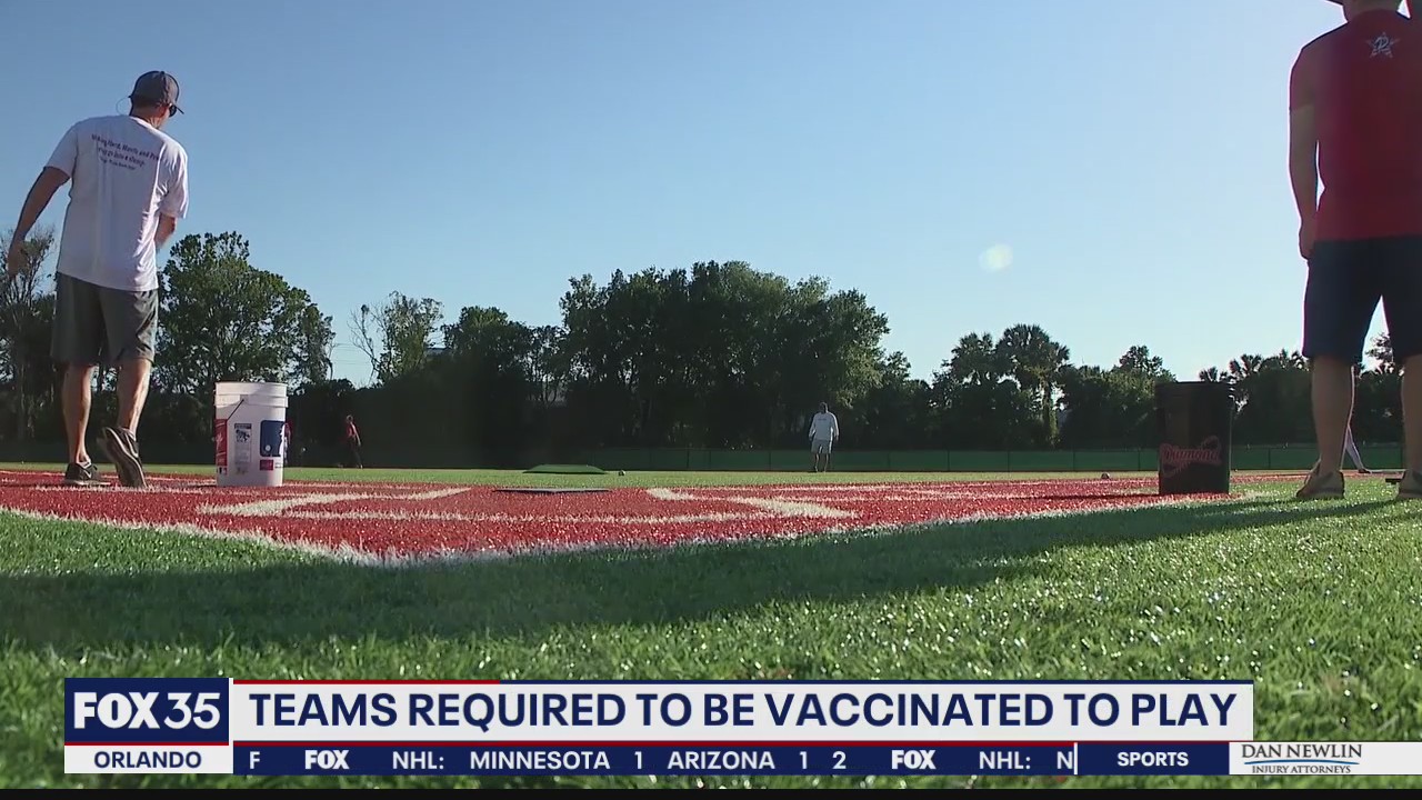 Youth baseball teams required to be vaccinated to play