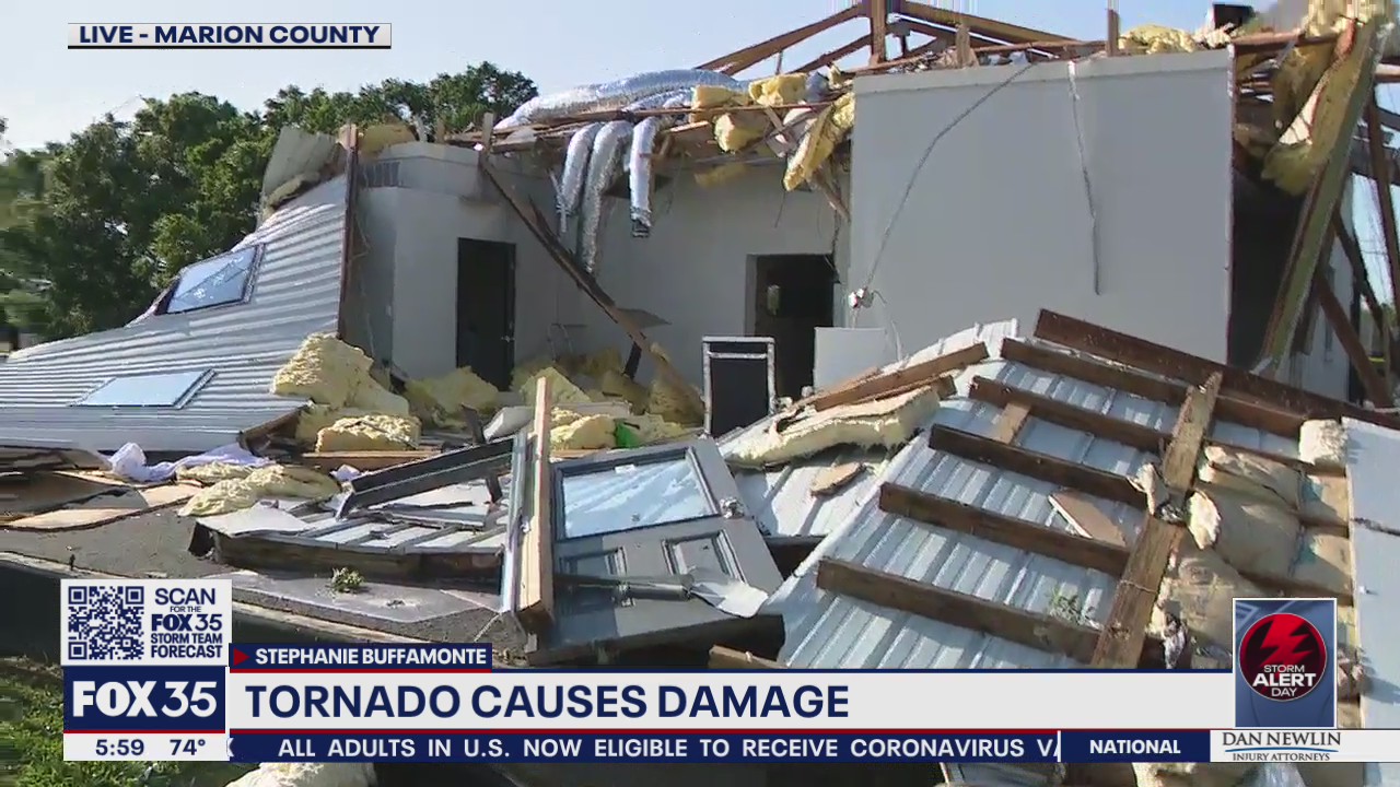 Ocala tornado levels warehouse