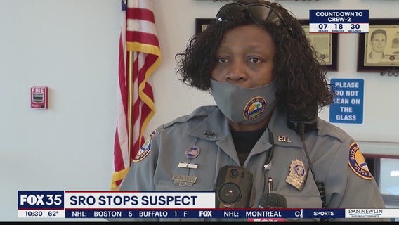 School resource officer stops armed robbery suspect