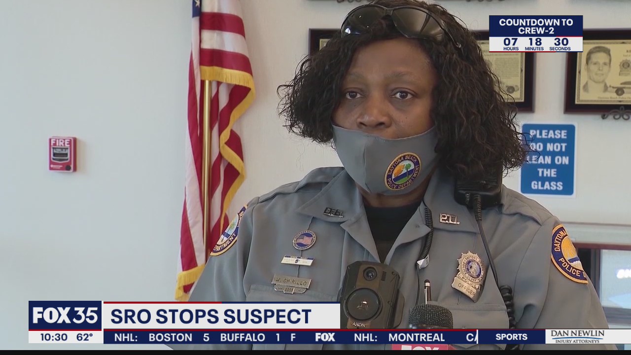 School resource officer stops armed robbery suspect