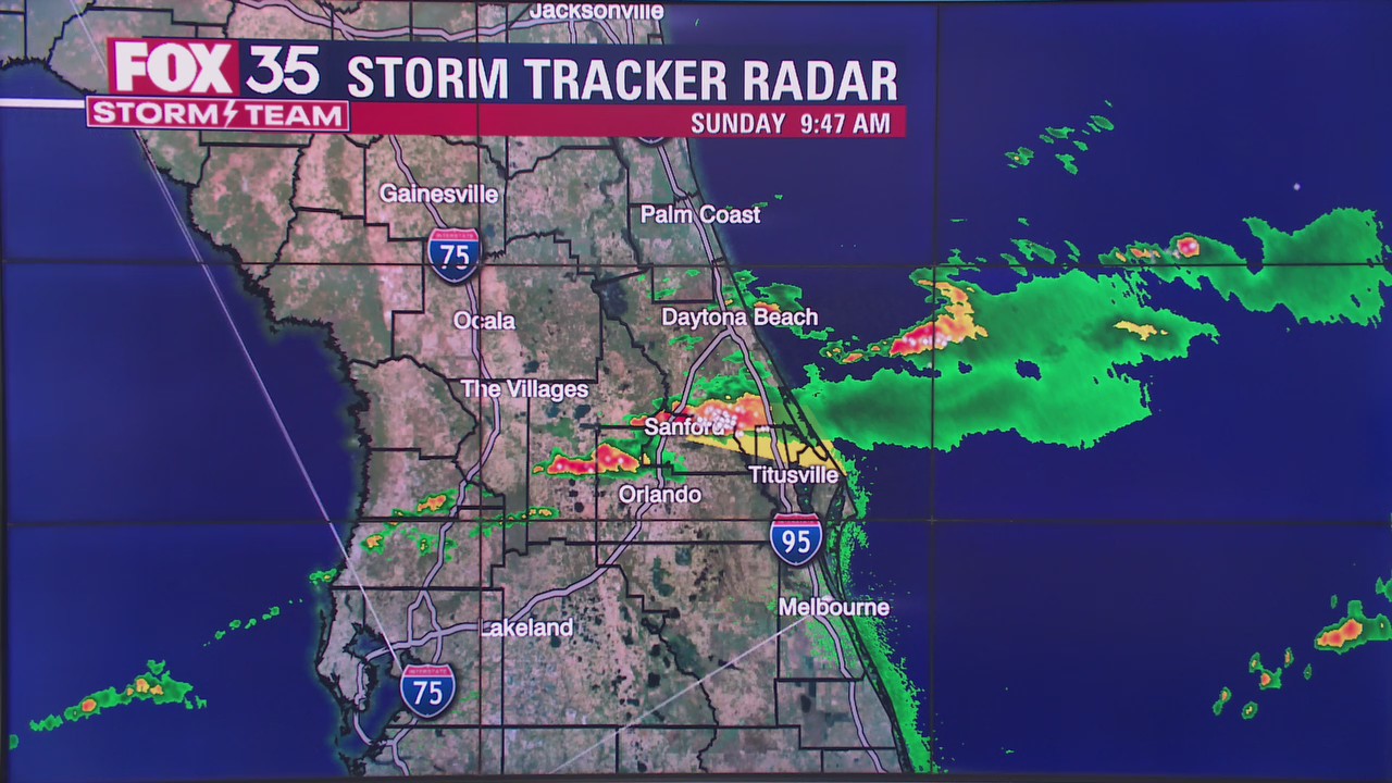 Forecast: Strong storms push through parts of Central Florida, when will they clear up?