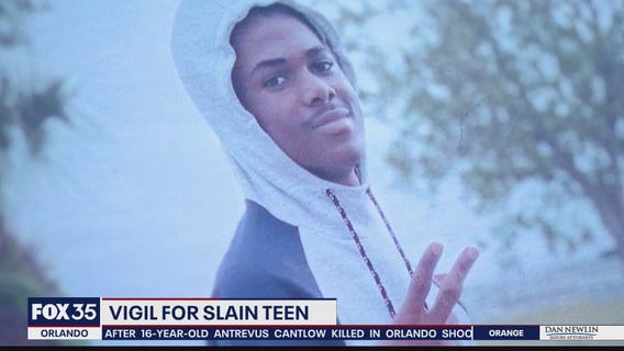 Vigil held for slain Orlando teenager