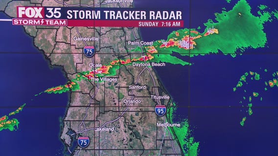 Forecast: Front pushing south, clearing Central Florida's skies as it goes