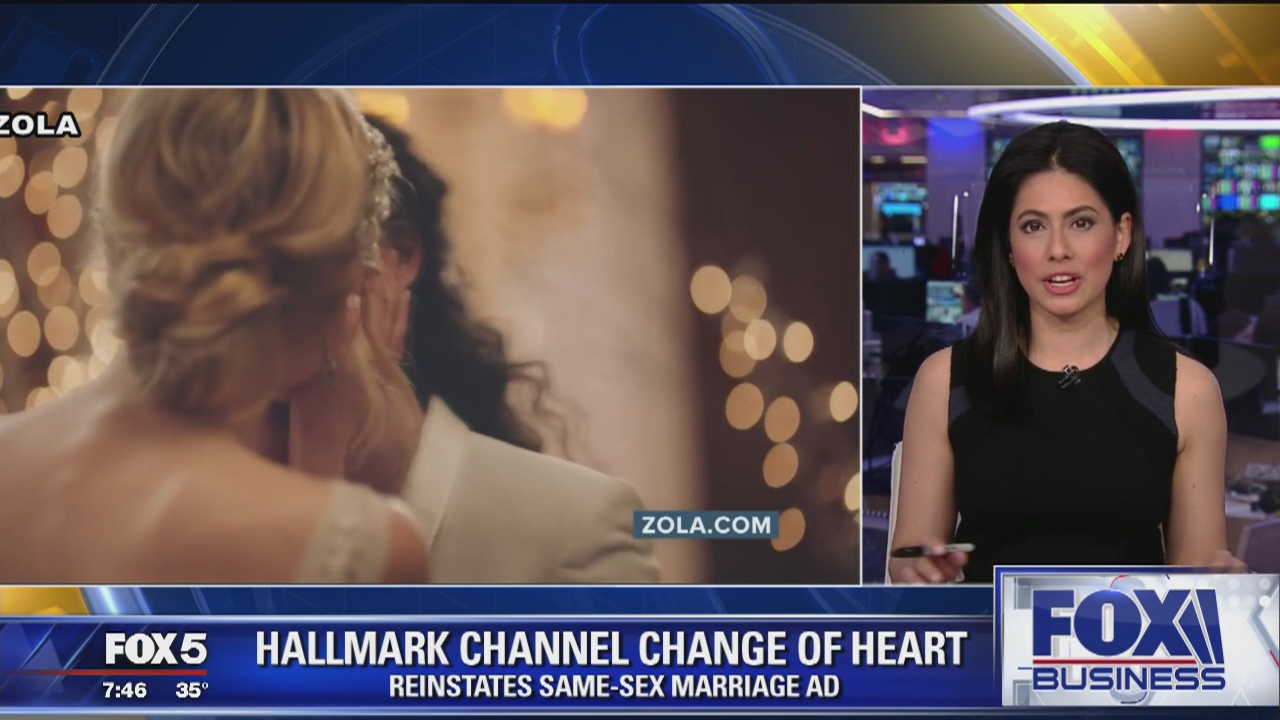 FOX Business Beat: Hallmark Reinstates Brides Kissing Commercial