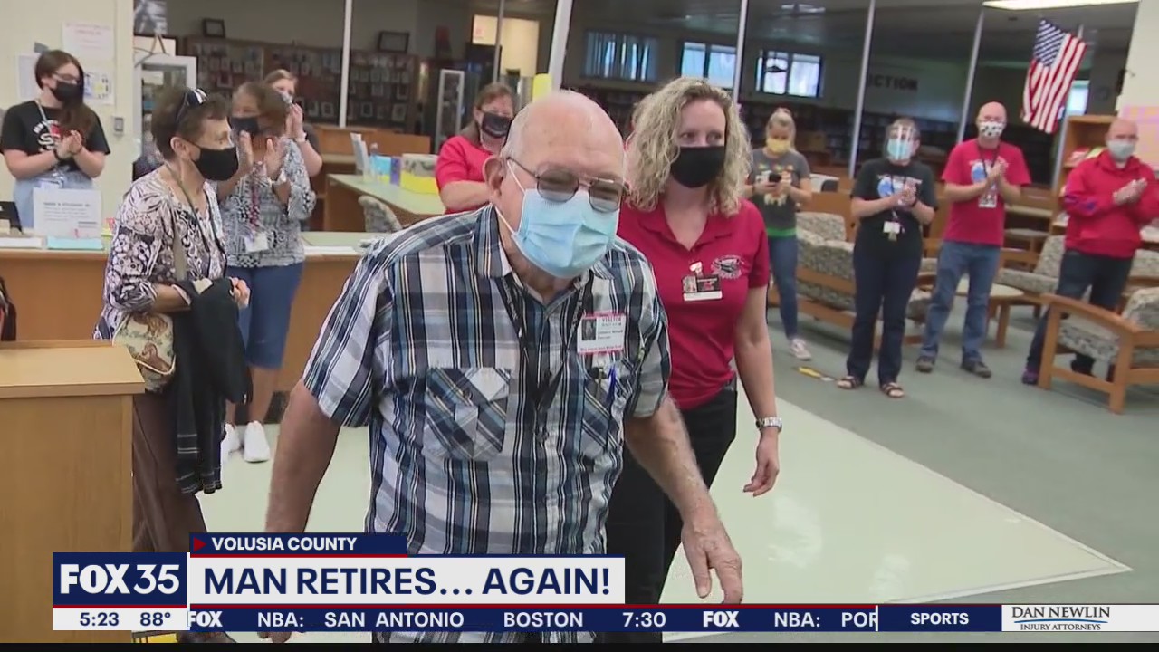 Substitute teacher, 88, marks second retirement