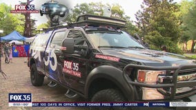 Inside the FOX 35 Storm Team Thunder Truck