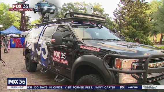 Inside the FOX 35 Storm Team Thunder Truck