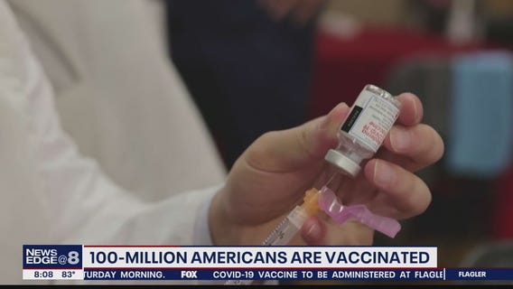 100 million Americans are vaccinated