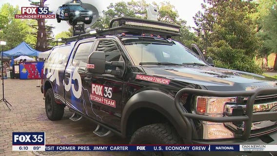 Inside the FOX 35 Storm Team Thunder Truck