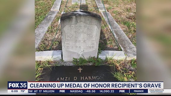 Osceola veteran working to clean up gravesite