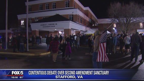 Contentious debate over 2nd Amendment sanctuary moves to Stafford County