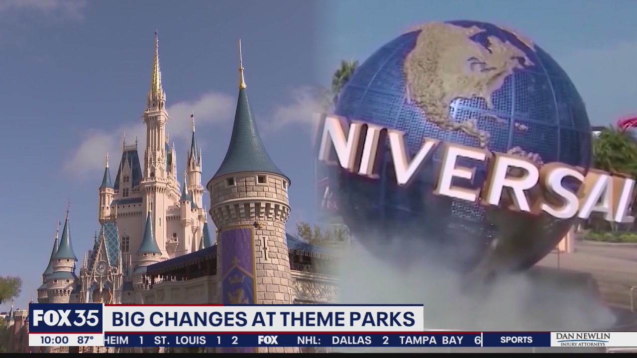 Theme parks to drop temperature checks