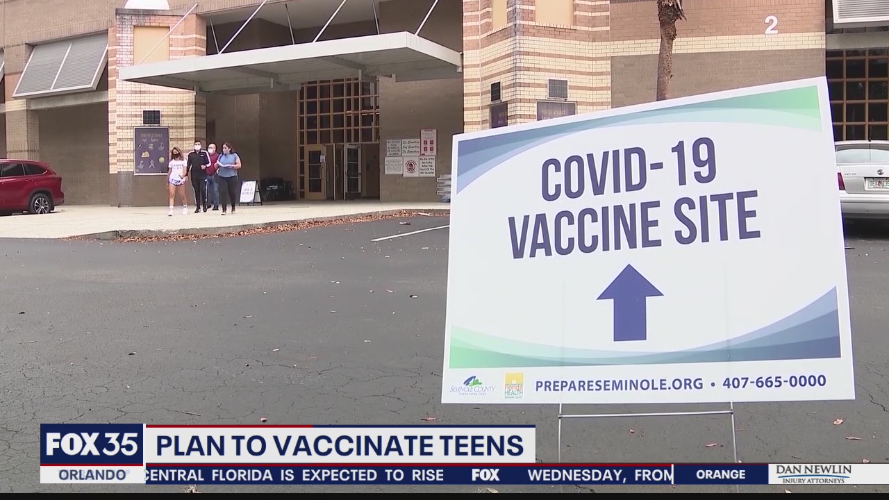 Seminole County plans vaccine distribution for teens