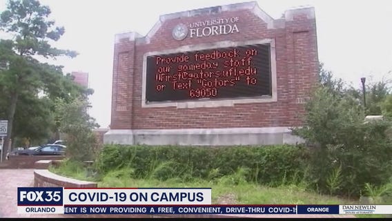 UF leads nation for total number of COVID-19 cases at college or university