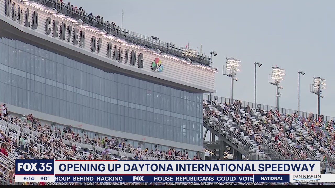 Daytona International Speedway says Coke Zero 400 will be full capacity