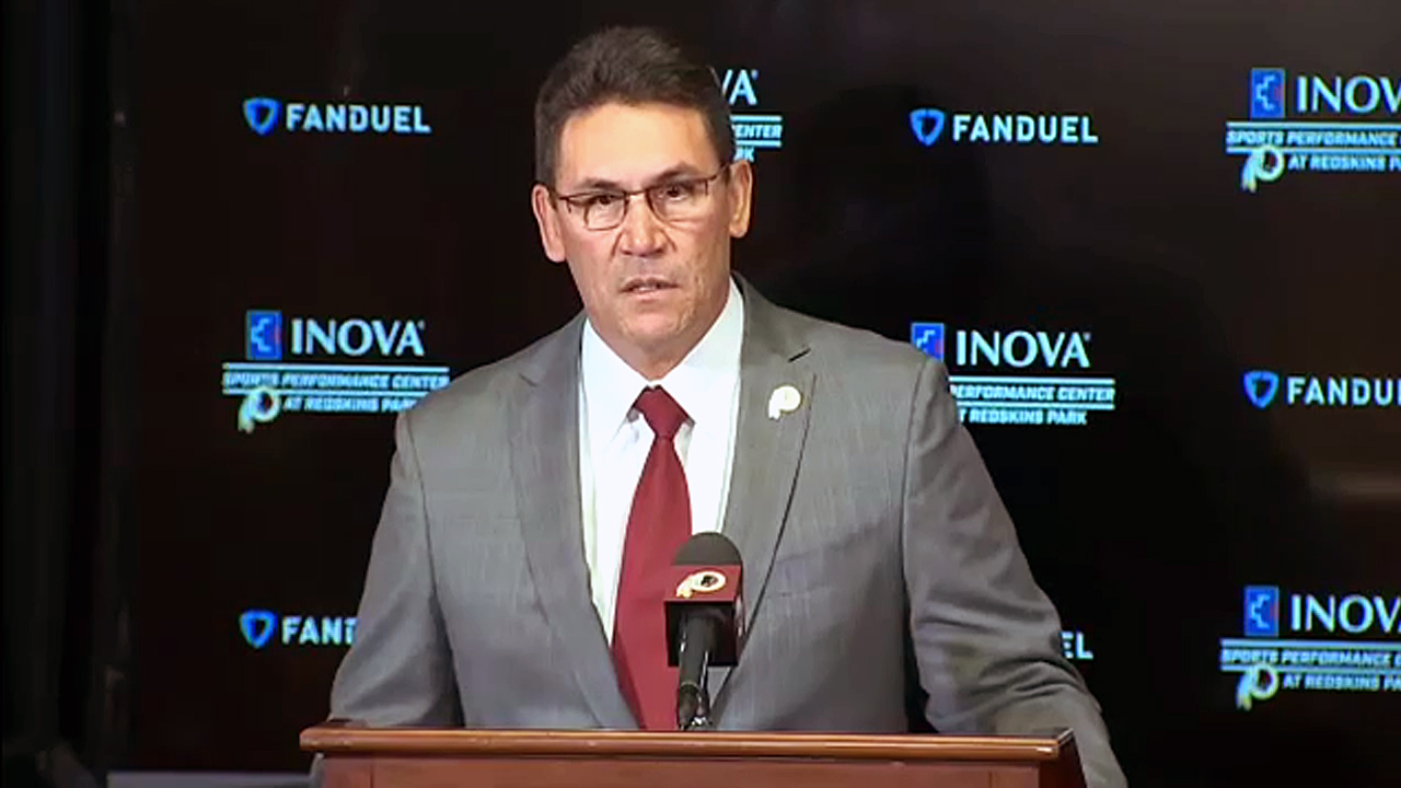 Ron Rivera introduced as new head coach of Washington Redskins