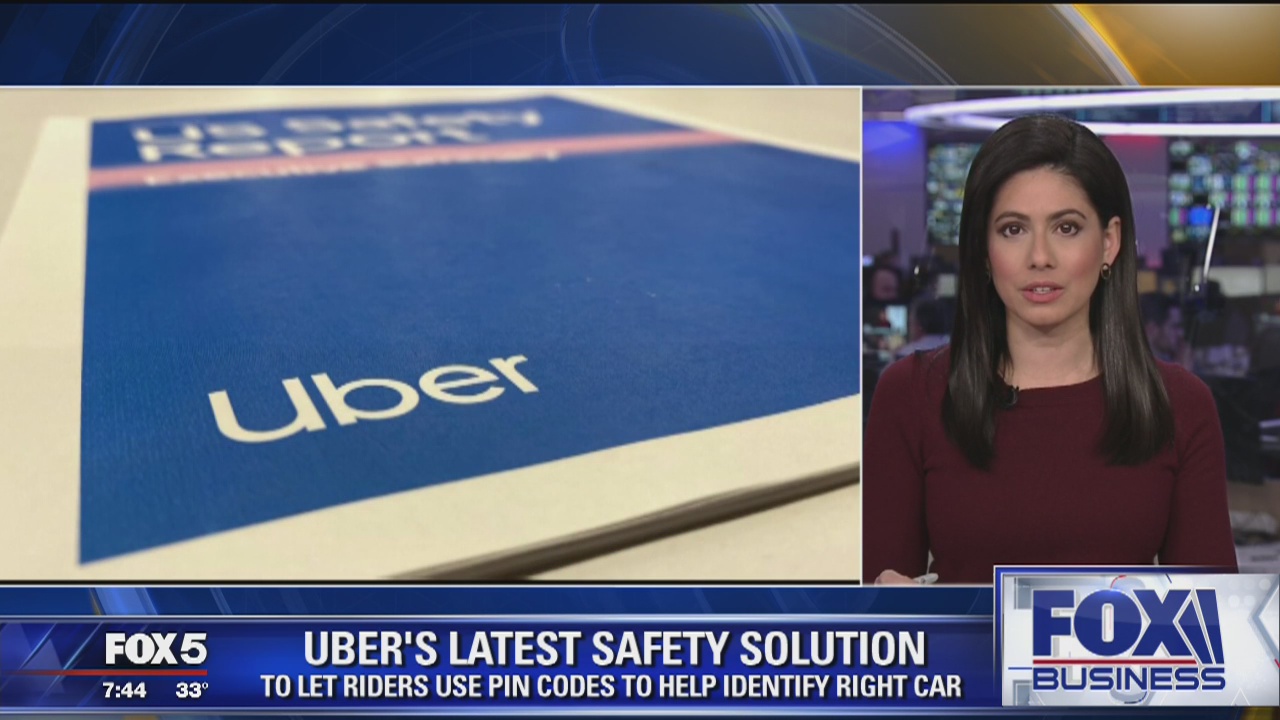 FOX Business Beat: Uber Offers Pin Code Safety Measure; U-Haul Top Growing Cities