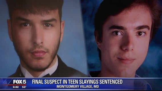 Final suspect in Montgomery County teen slayings sentenced