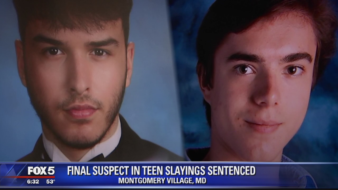 Final suspect in Montgomery County teen slayings sentenced