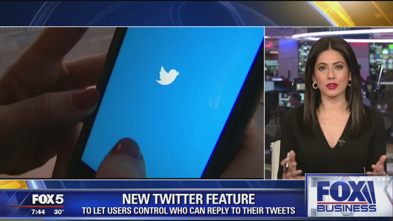 FOX Business Beat: Twitter Feature Limits Replies