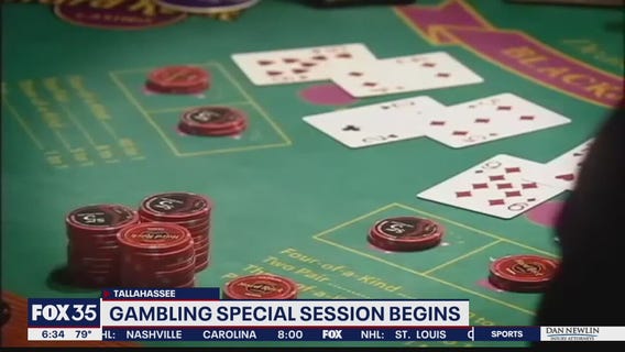 Gambling special session begins