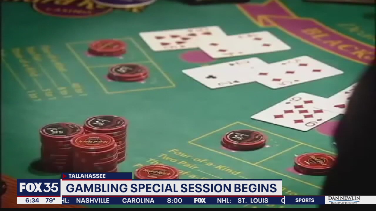Gambling special session begins