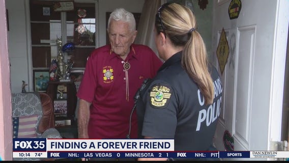Orlando police officer, WWII veteran develop lasting friendship