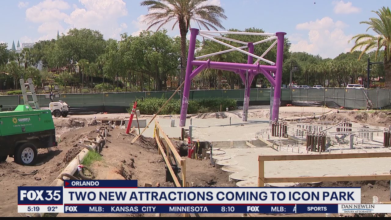 2 new attractions coming to ICON Park.