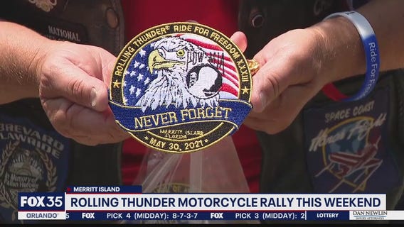 Rolling Thunder motorcycle rally this weekend in Central Florida