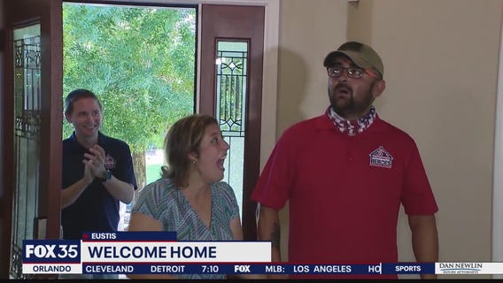 Veteran, wife gifted mortgage-free home