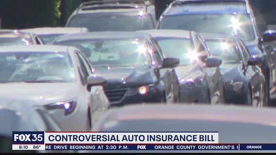 Controversial auto insurance bill on governor's desk