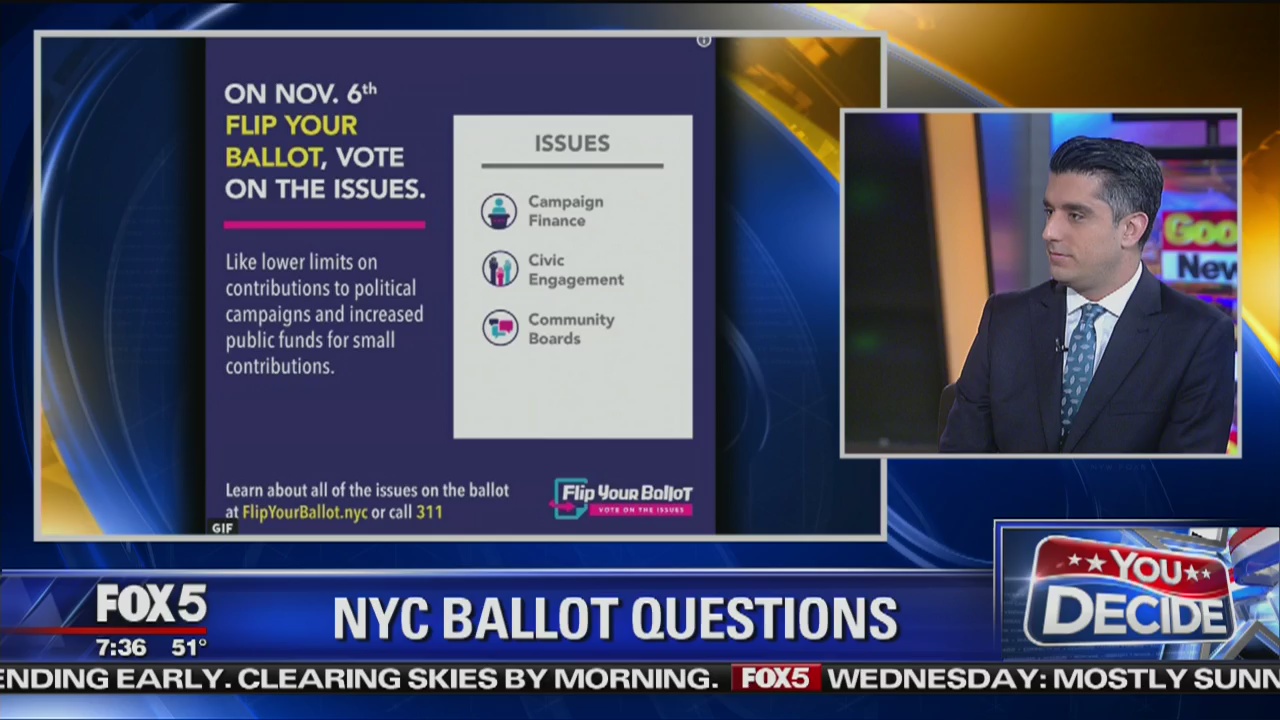 Ballot Questions in NYC, NJ, CT