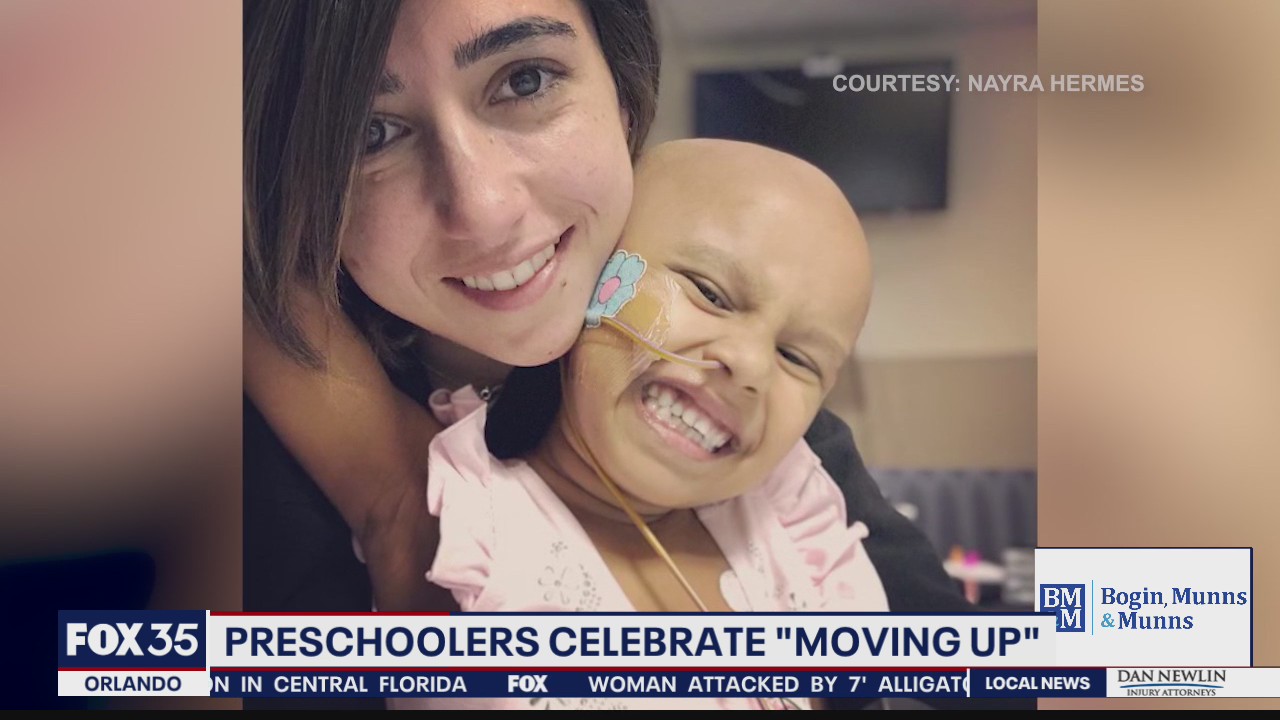 Preschoolers celebrate 'moving up'