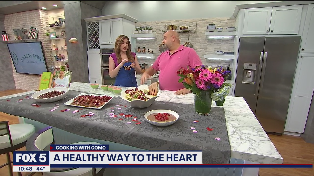 Healthy Valentine's Day dishes from Chef Jonathan Bardzik