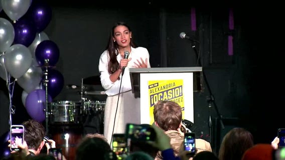 Ocasio-Cortez's victory remarks
