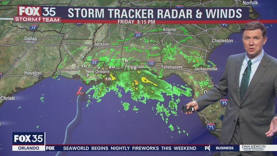 Tracking tropical system impacting Louisiana