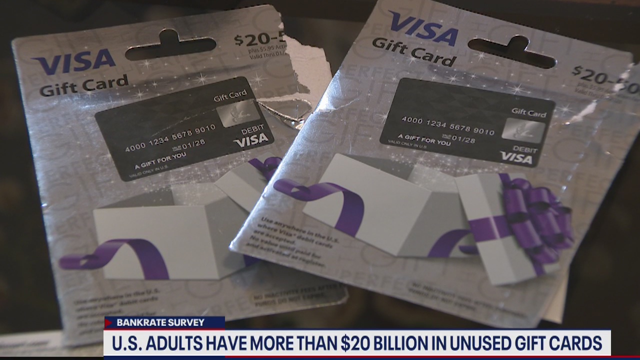 FOX Business Beat: Americans have $21B in unused gift cards and store credits