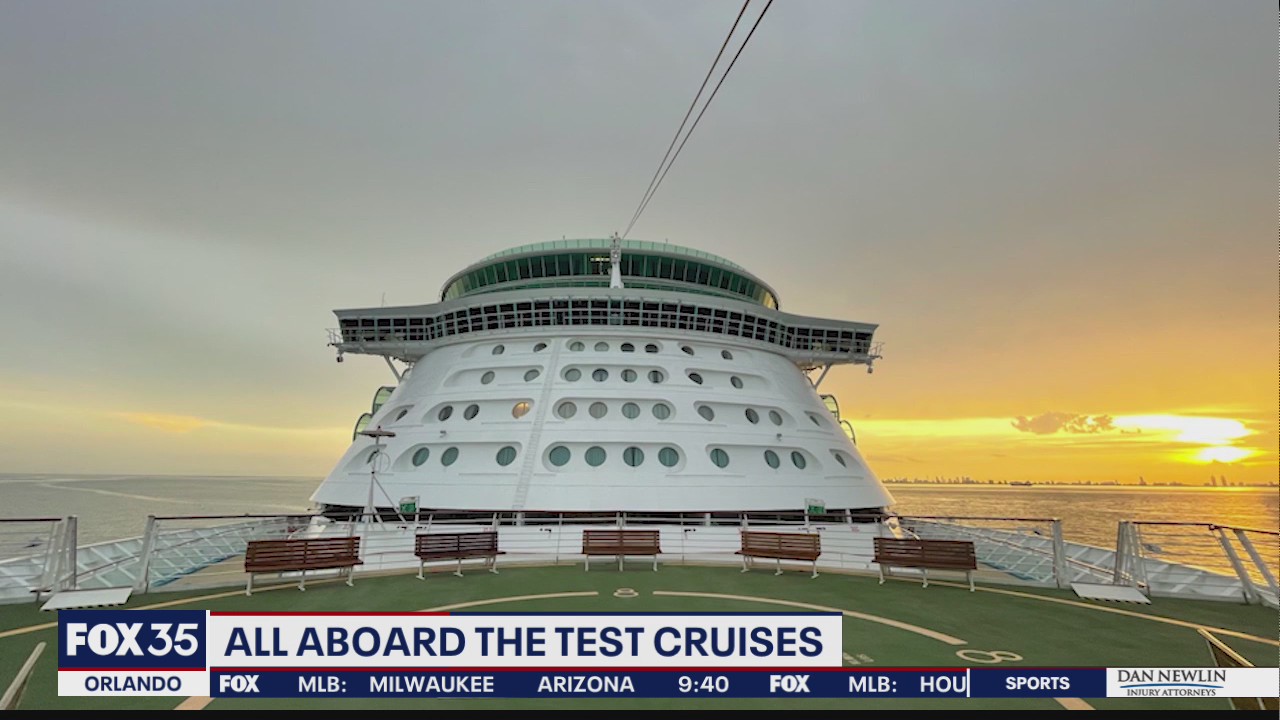 Passenger inside one of the first test cruises share their experience