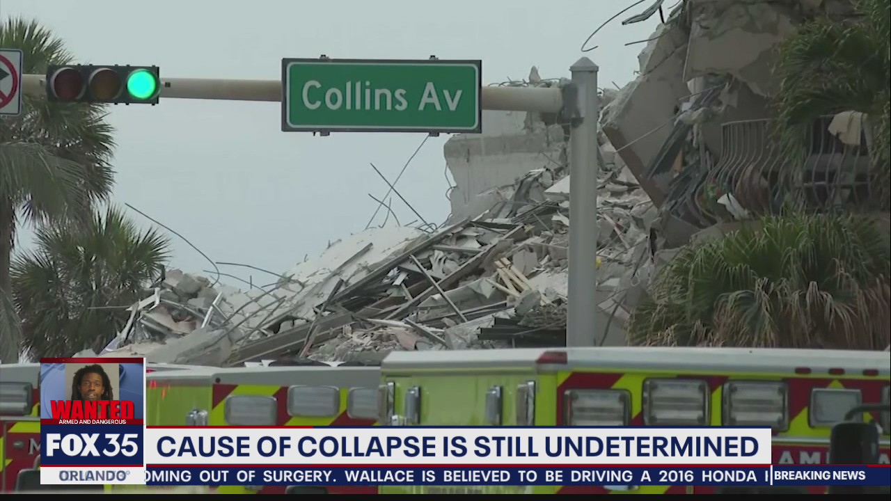 Cause of South Florida condo collapse still undetermined