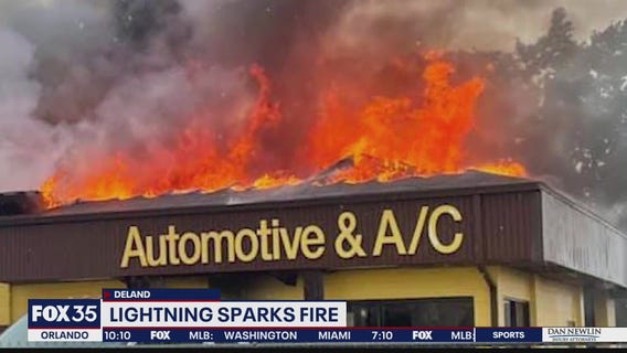 DeLand car repair shop recovering after fire