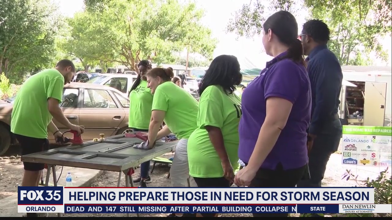 Organization helps Orlando family prepare for hurricane season
