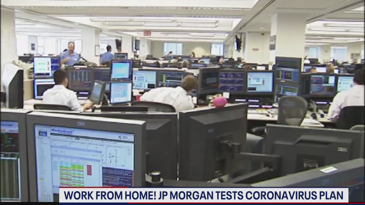 FOX Business Beat: JP Morgan Tests Coronavirus Plan