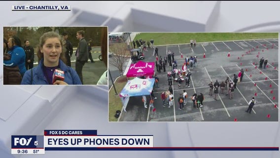 Teen driver safety initiative with 'Eyes Up, Phones Down' challenge